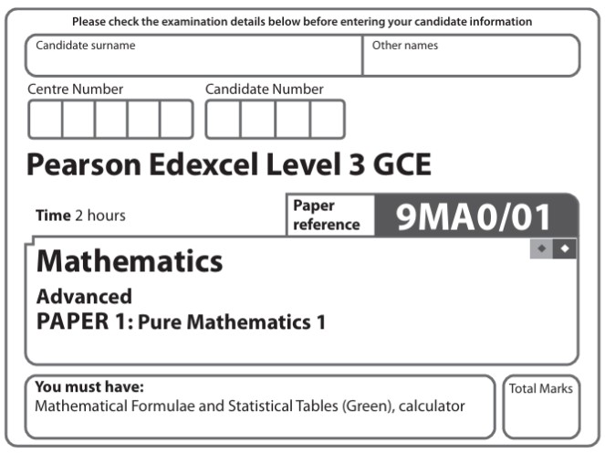 Edexcel Past Papers