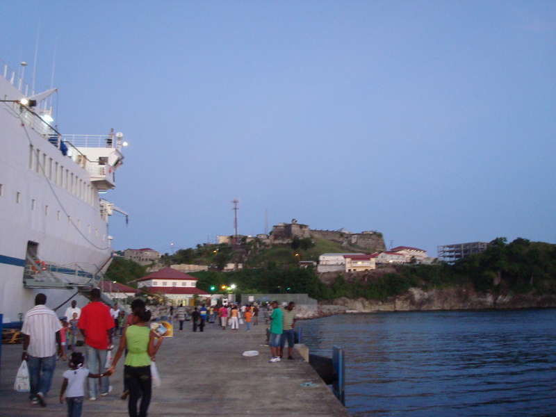 The port at Grenada