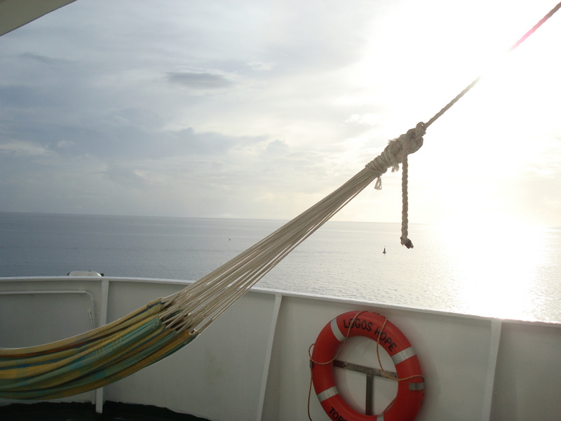 The obligatory hammock shot.