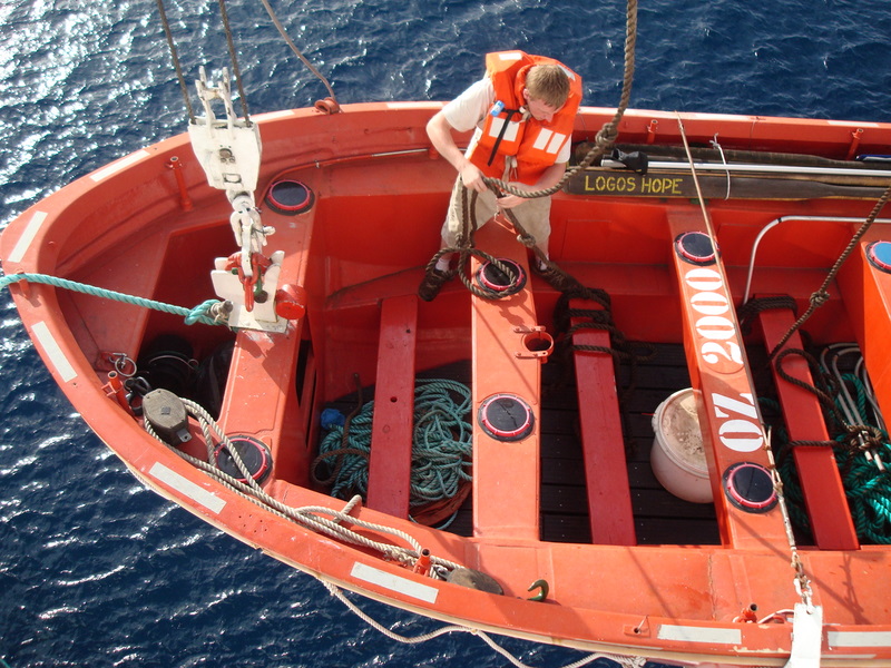 Lifeboat training