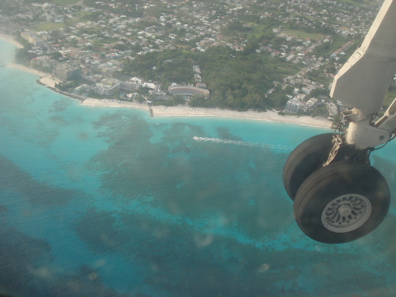 The Caribbean from the air